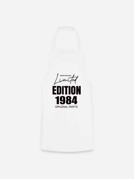 Limited Edition 1984 - Kochschürze - Weiß