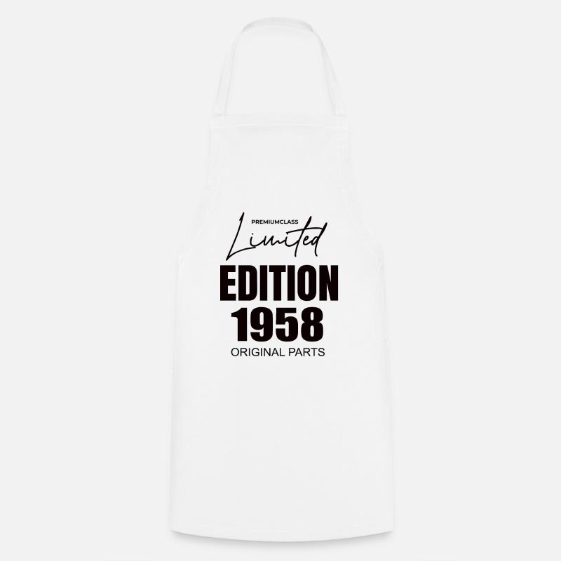 Édition limitée 1958 - Tablier de cuisine - blanc
