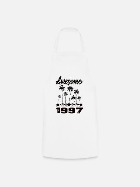 Awesome Since 1997 - Kochschürze - Weiß
