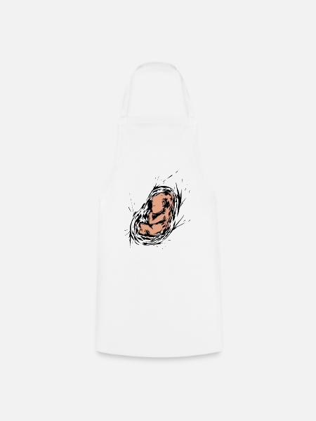 Grossesse Bébé Embryon - Tablier de cuisine - blanc