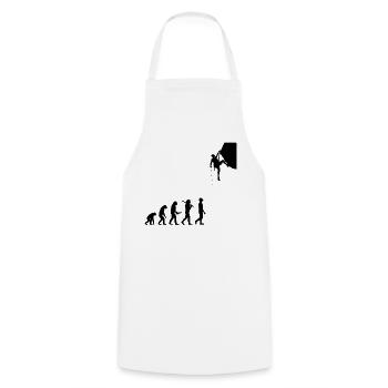 Climbing Mountaineering Bouldering Mountaineers Outdoor - Cooking Apron - white - Front - AI Model Male 185 dark (185cm)