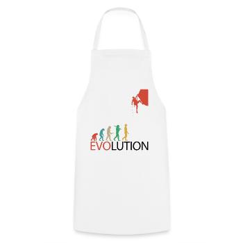 Climbing Mountaineering Bouldering Mountaineers Outdoor - Cooking Apron - white - Front - AI Model Male 185 dark (185cm)