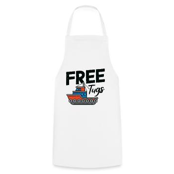 Remorqueurs Voile Remorqueurs gratuits - Tablier de cuisine - blanc - Devant - AI Model Male 185 dark (185cm)