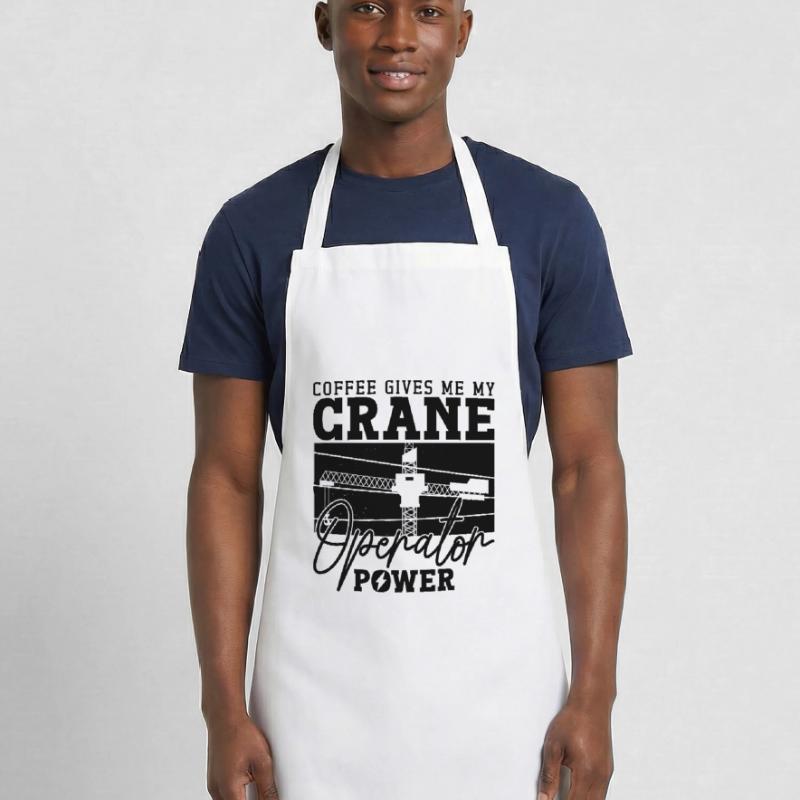 Crane Operator Construction Crane Driver Construction Worker Gift Idea Cooking Apron