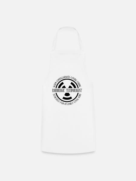 Technicien en radiologie Rad Tech Idée cadeau - Tablier de cuisine - blanc