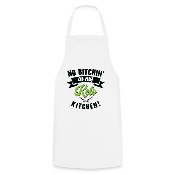 Keto-Diät Ernährungsberaterin Küche - Kochschürze - Weiß - Vorne - AI Model Male 185 dark (185cm)
