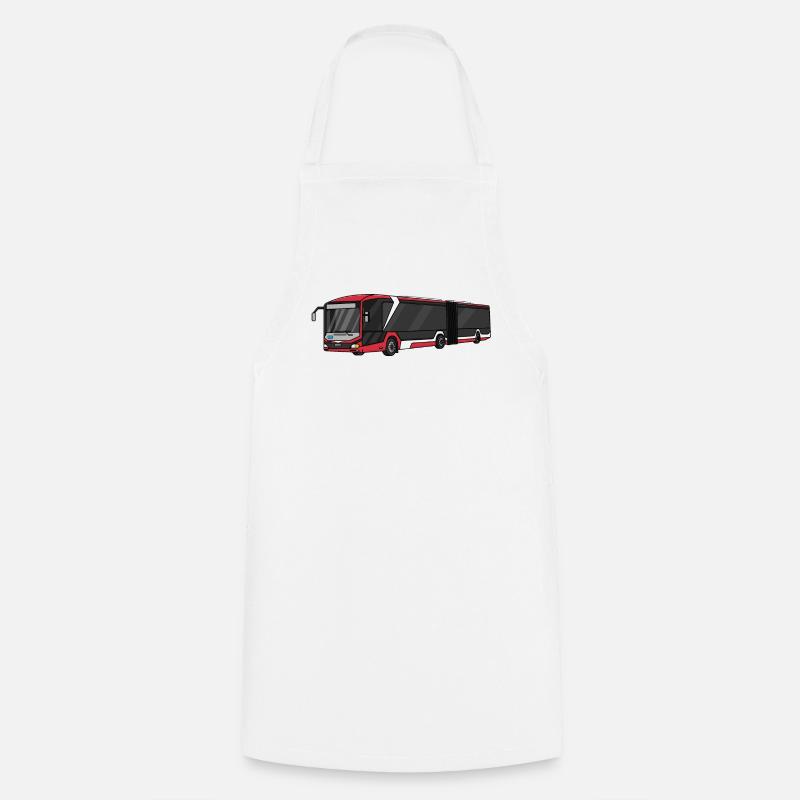 Bus - Tablier de cuisine - blanc