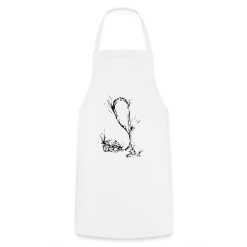 Vacuum cleaner - Cooking Apron - white - Front - AI Model Male 185 dark (185cm)