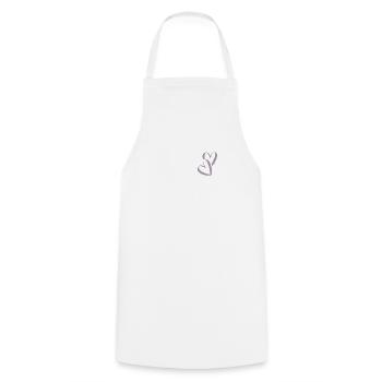 Heart Hearts In Love Two Hearts Pocket - Cooking Apron - white - Front - AI Model Male 185 dark (185cm)