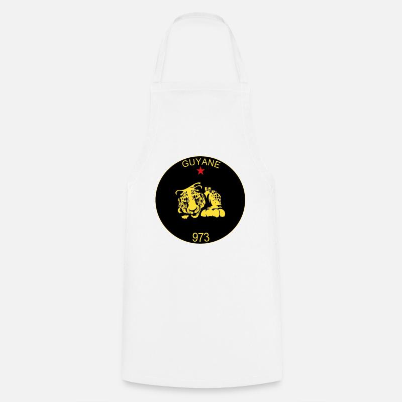 Guyane - Tablier de cuisine - blanc