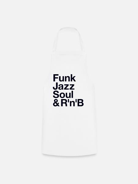 Funk Jazz Soul Music Musik - Kochschürze - Weiß