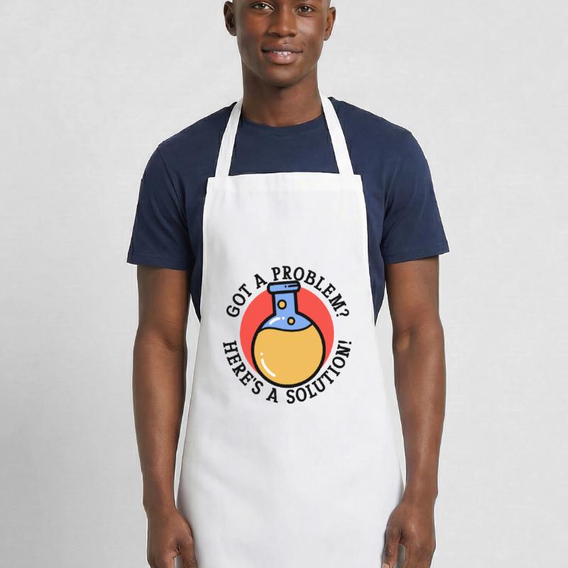 Problem Solution Scientific Solving Science Cooking Apron