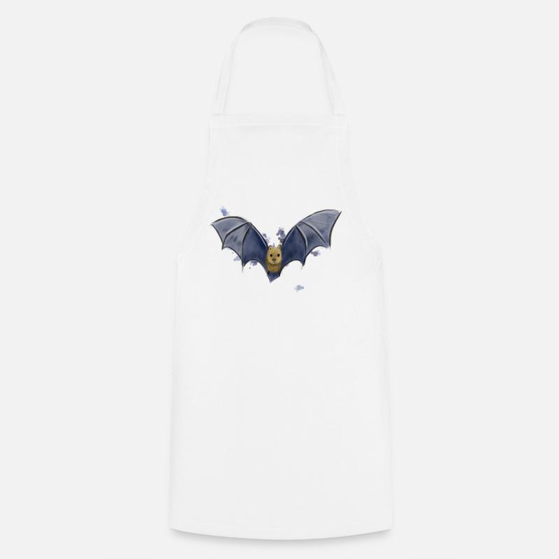 Chauve-souris - Tablier de cuisine - blanc