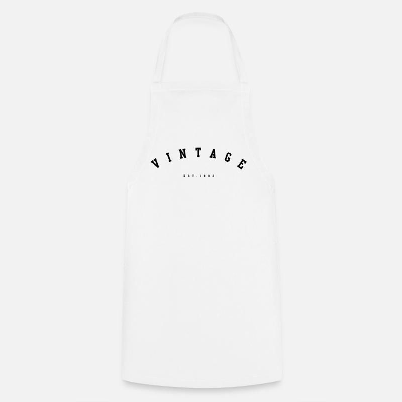 Millésime 1983 - Tablier de cuisine - blanc