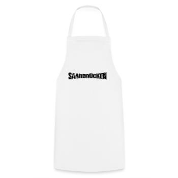 Sarrebruck - Tablier de cuisine - blanc - Devant - AI Model Male 185 dark (185cm)