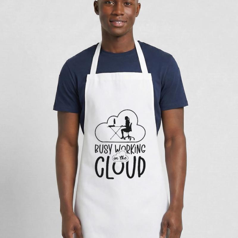 Cloud Computing Programmer Coding Professional Cooking Apron