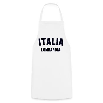 LOMBARDEI Lombardie Italie Italie Italie - Tablier de cuisine - blanc - Devant - AI Model Male 185 dark (185cm)