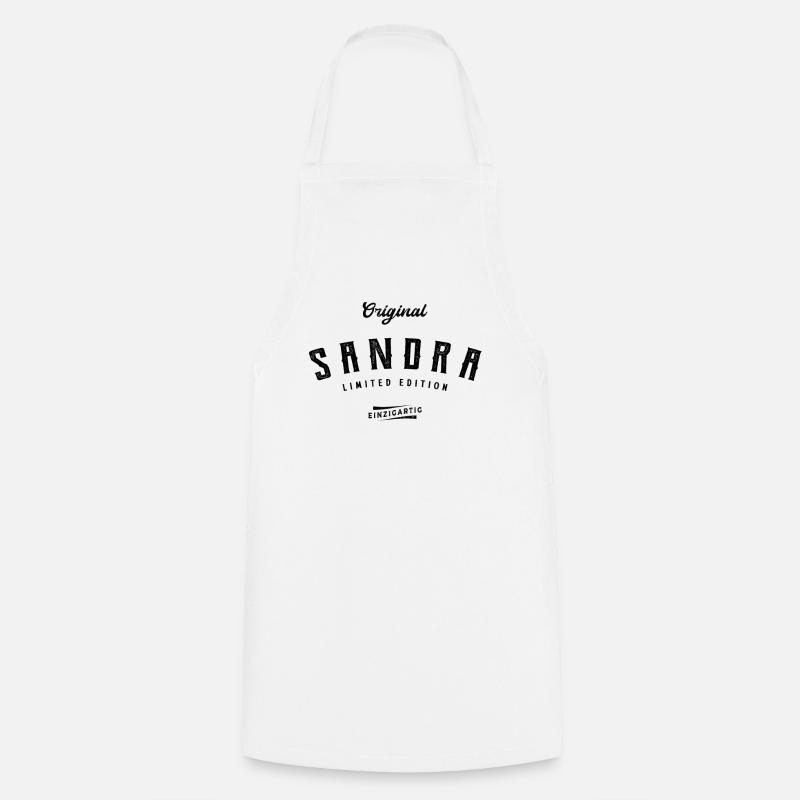 Sandra Limited Edition - Kochschürze - Weiß