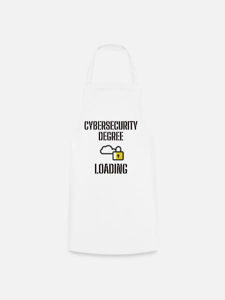 Cybersecurity - IT-Sicherheit Informatiker - Kochschürze - Weiß