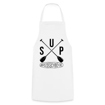 Planche de SUP SUP Paddle - SUP Stand Up Paddleboard - Tablier de cuisine - blanc - Devant - AI Model Male 185 dark (185cm)