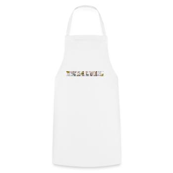 Cheerleading - Tablier de cuisine - blanc - Devant - AI Model Male 185 dark (185cm)