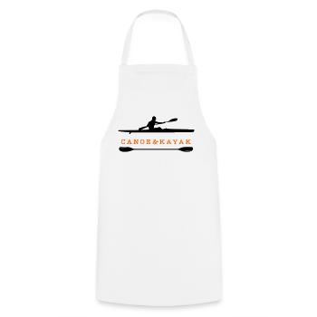 Canoe & Kayak - Cooking Apron - white - Front - AI Model Male 185 dark (185cm)
