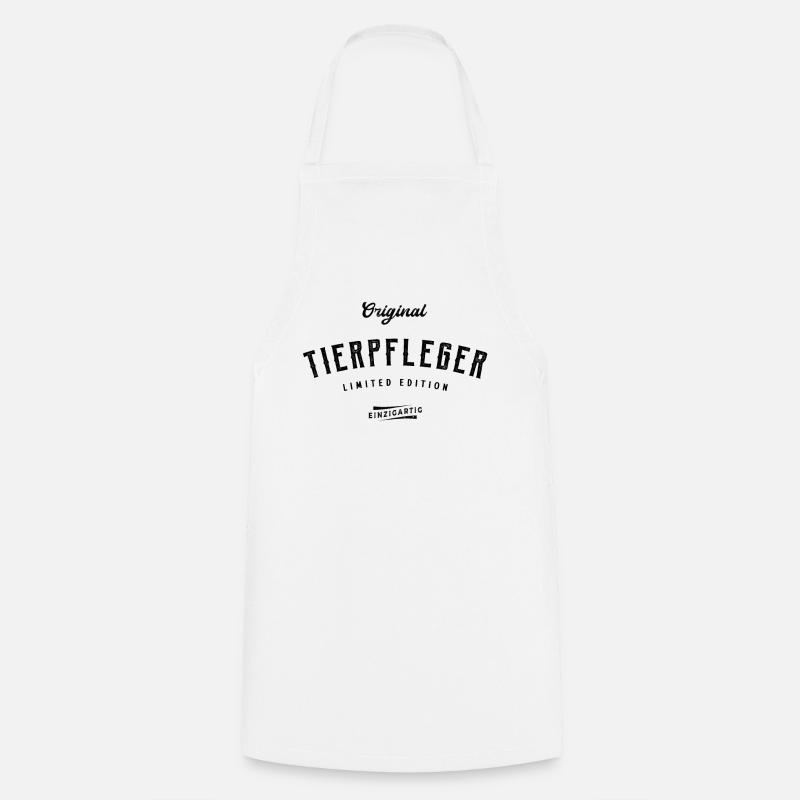 Tierpfleger Limited Edition Tierpflege - Kochschürze - Weiß