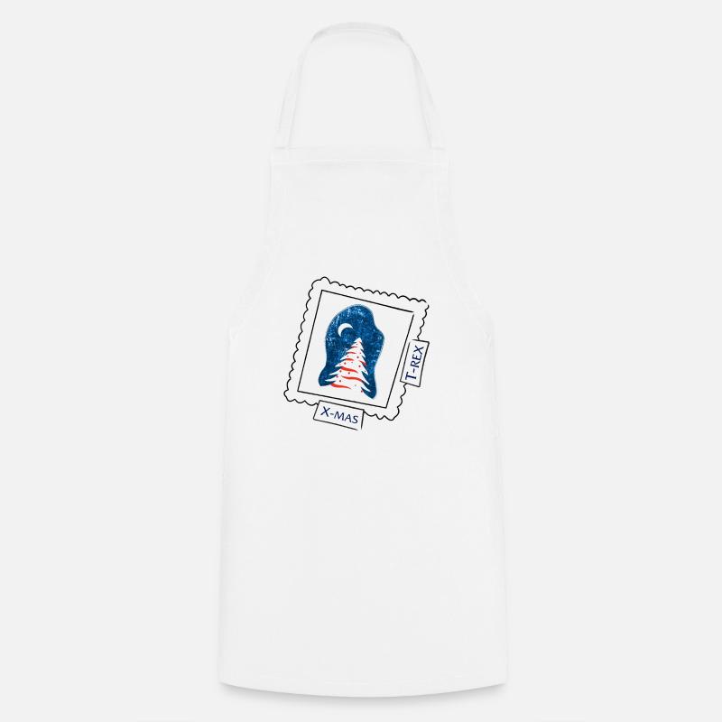 Xmas vs. Trex - Cooking Apron - white
