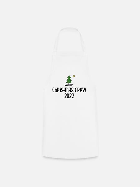 Christmas Crew 2022 - Kochschürze - Weiß