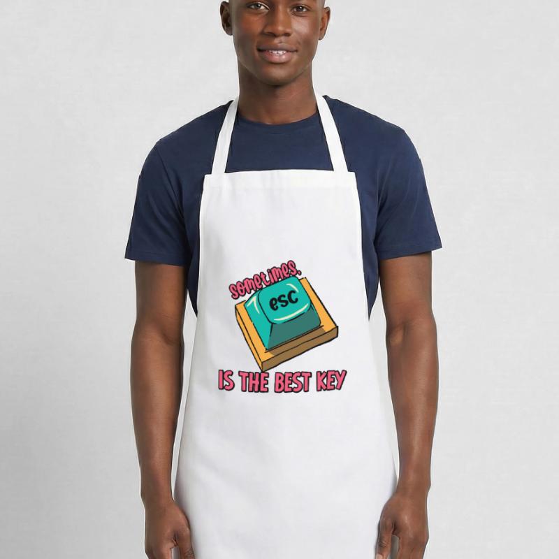 Software Engineer Computer Key Programming Cooking Apron