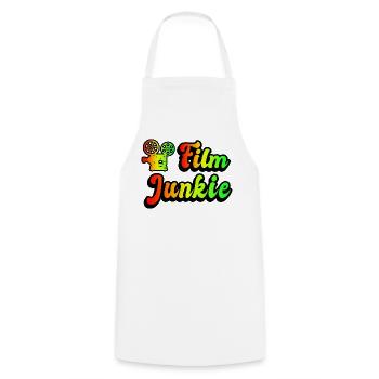 Film Junkie Rainbow Design - Tablier de cuisine - blanc - Devant - AI Model Male 185 dark (185cm)