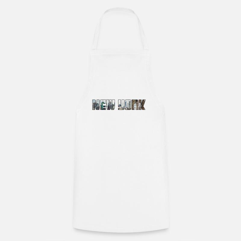 New York - Tablier de cuisine - blanc