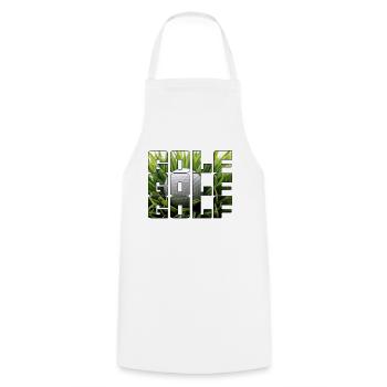 Gulf - Cooking Apron - white - Front - AI Model Male 185 dark (185cm)