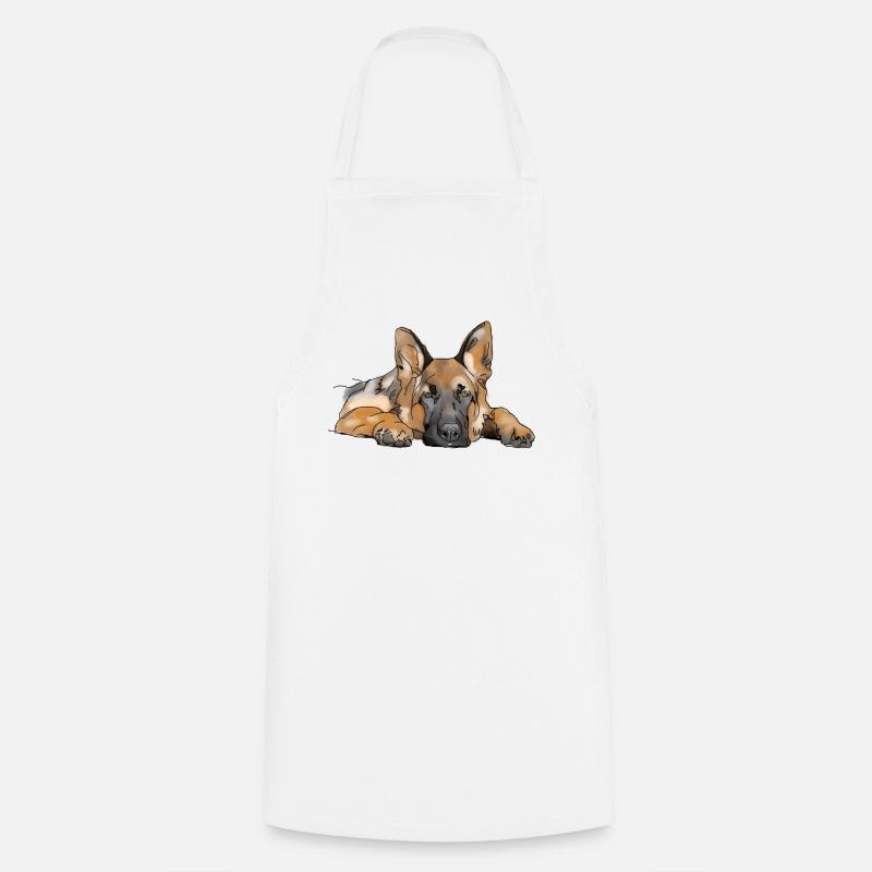 Sheepdog - Cooking Apron - white