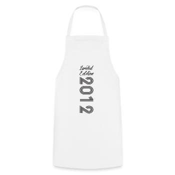 Édition Limitée 2012 - Tablier de cuisine - blanc - Devant - AI Model Male 185 dark (185cm)