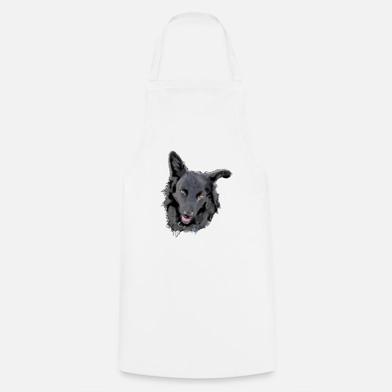 Mudi - Cooking Apron - white