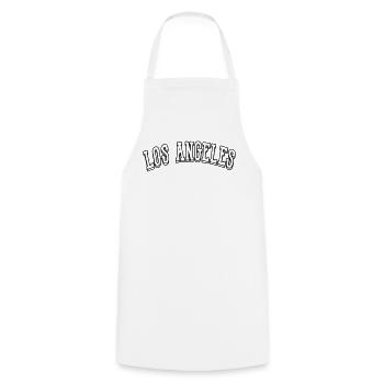 Chemise Los Angeles - Tablier de cuisine - blanc - Devant - AI Model Male 185 dark (185cm)