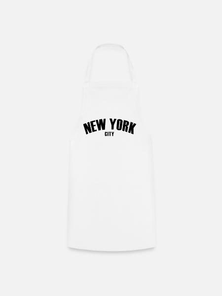 new york shirt - Kochschürze - Weiß
