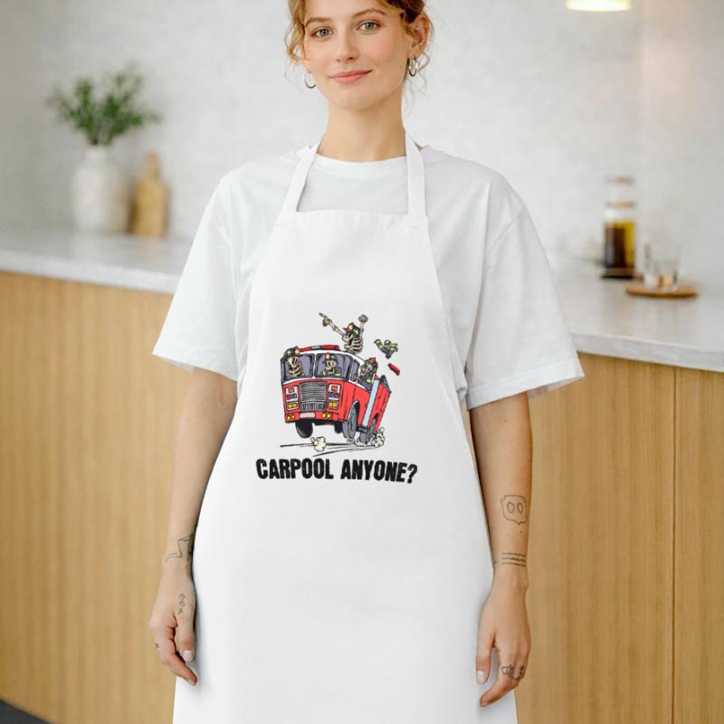 Professional fire brigade fire brigade statement fire engine Cooking Apron