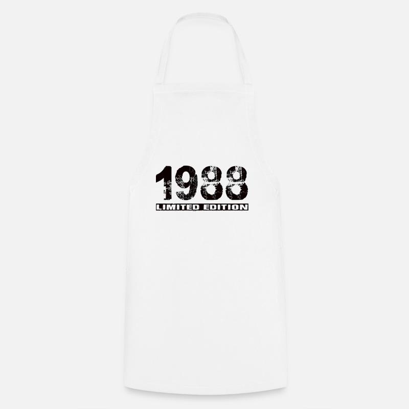 Édition limitée 1988 - Tablier de cuisine - blanc