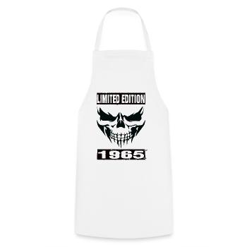 Édition limitée 1965 - Tablier de cuisine - blanc - Devant - AI Model Male 185 dark (185cm)