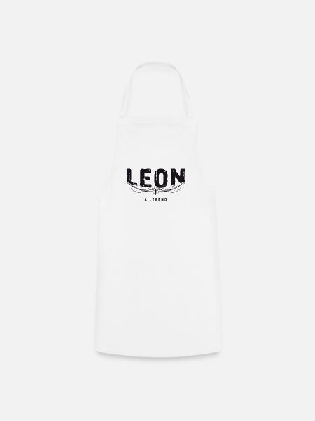 LEON A LEGEND - Kochschürze - Weiß