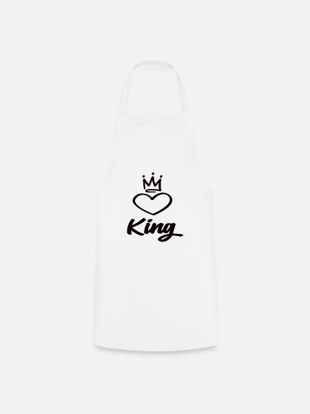 King - Kochschürze - Weiß