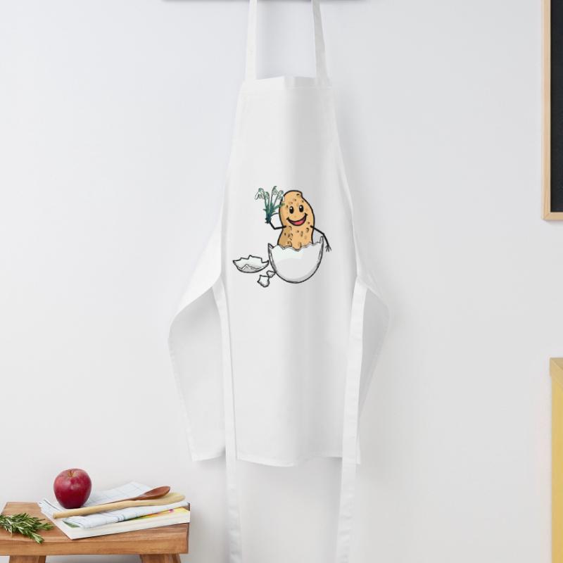Easter Peanut Spring Easter Egg Flora Eggshell Cooking Apron