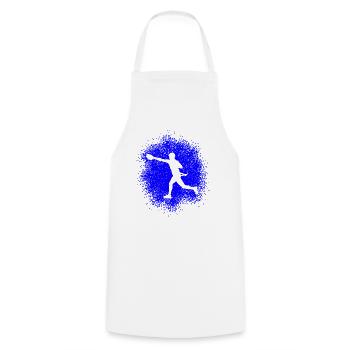 American Flag Football Players Men - Cooking Apron - white - Front - AI Model Male 185 dark (185cm)
