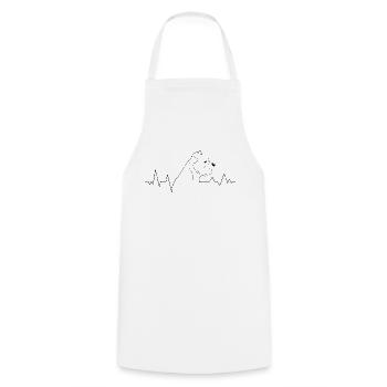 Dog breed Italian-Cane-Corso Dog lovers Dogs - Cooking Apron - white - Front - AI Model Male 185 dark (185cm)