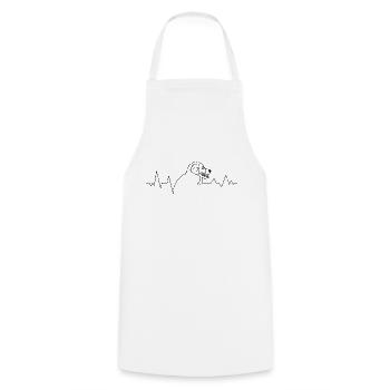 Dog breed Bernese Mountain Dog Dog Lovers - Cooking Apron - white - Front - AI Model Male 185 dark (185cm)