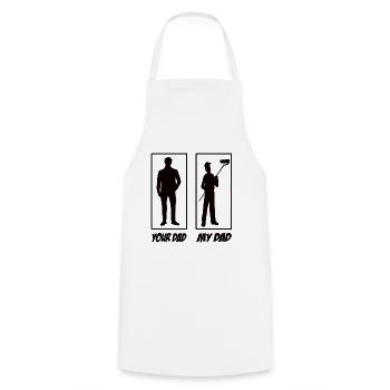 Your Dad My Dad Interior Design Dad - Cooking Apron - white - Front - AI Model Male 185 dark (185cm)