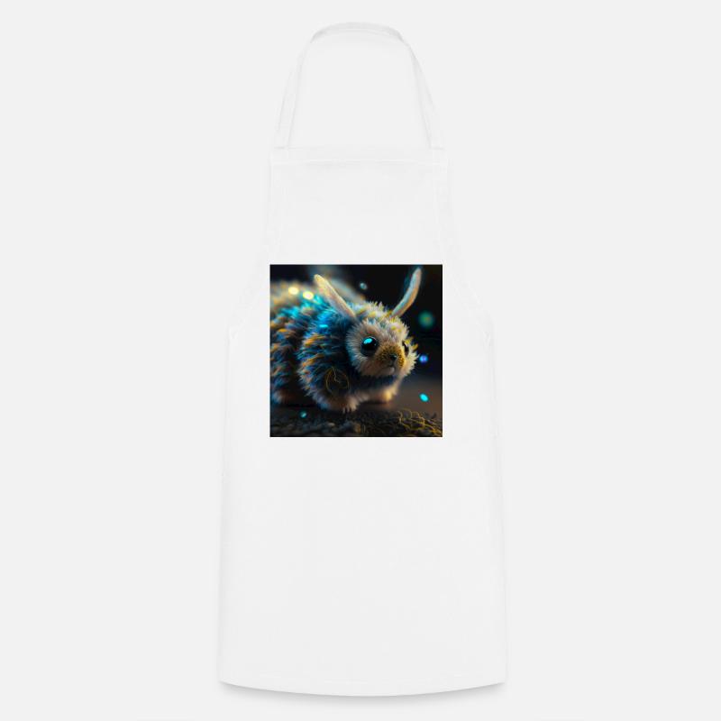Photo macro creature 04 - Cooking Apron - white
