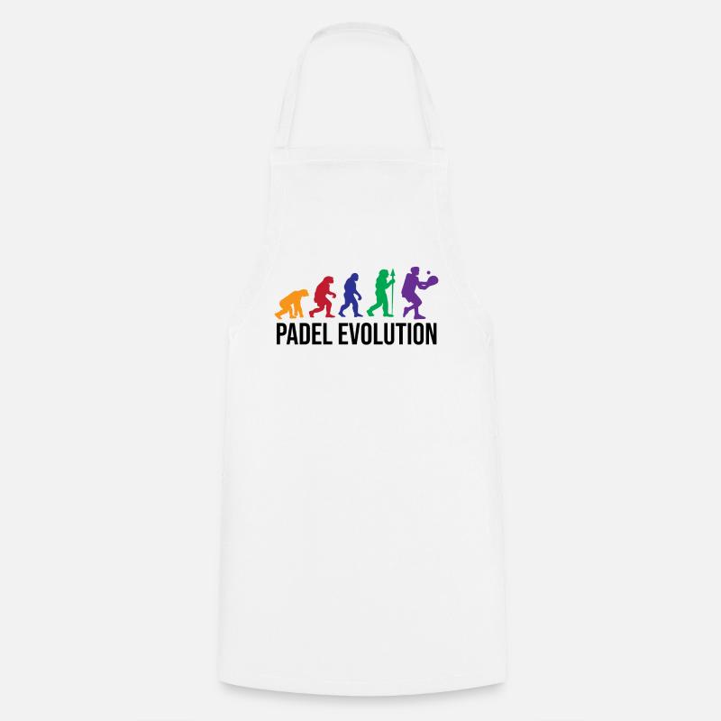 Padel Game Padel Evolution Sport Statement - Cooking Apron - white